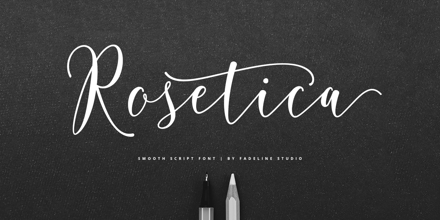 Rosetica Font preview